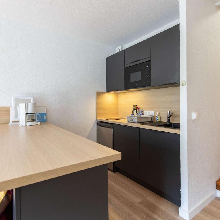 Studio lumineux 6 personnes, sud, proche pistes - La Mongie - One-Bedroom Apartment - 10
