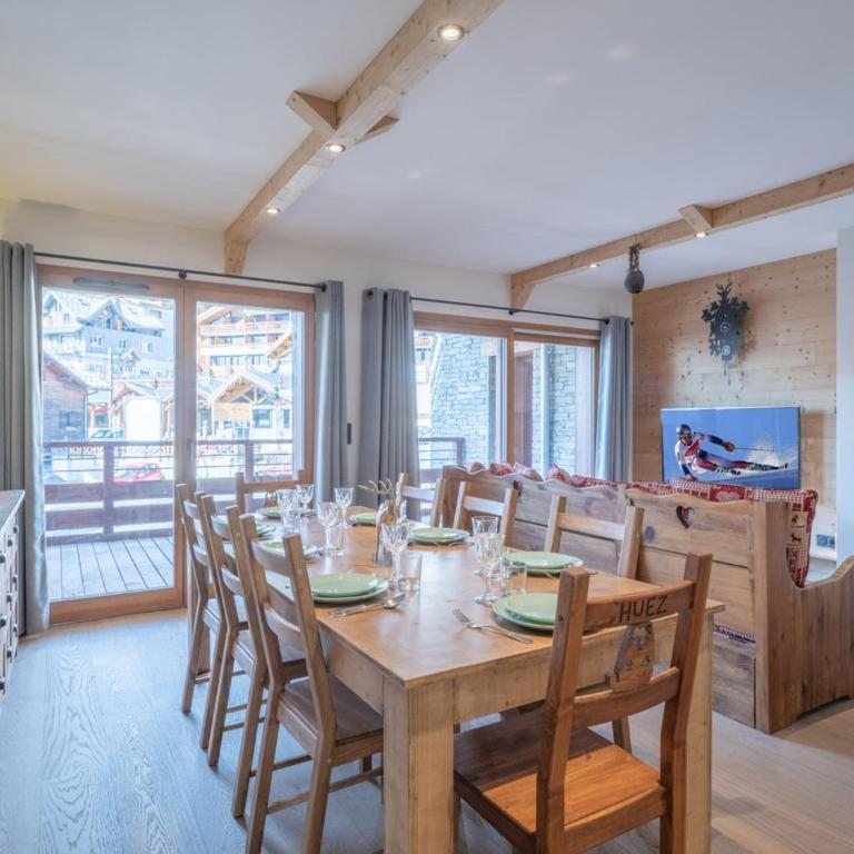 Appartement skis aux pieds, 8 pers, parking, Alpe d'Huez - FR-1-645-96 - Appartement - 3