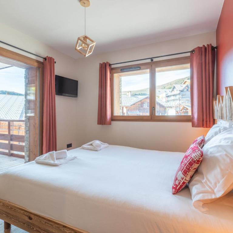 Appartement skis aux pieds, 8 pers, parking, Alpe d'Huez - FR-1-645-96 - Appartement - 15