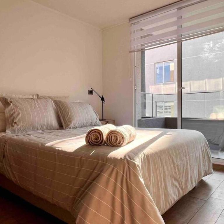Comodo con aire acondicionado y estacionamiento - Apartment - 5