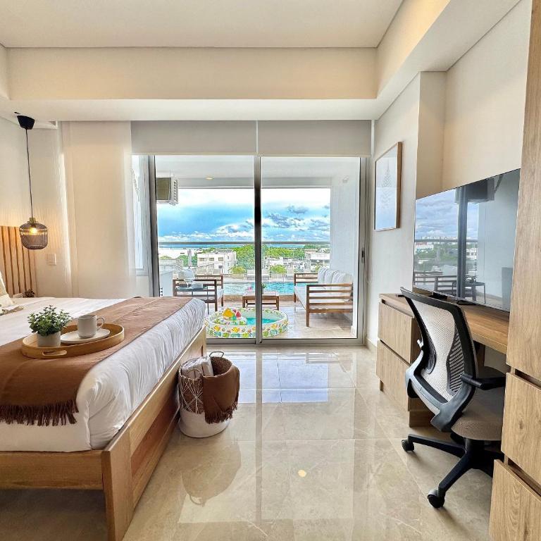 Suite Familiar + Piscinita + Vista Piscina CB536 - Suite con cama grande - 3