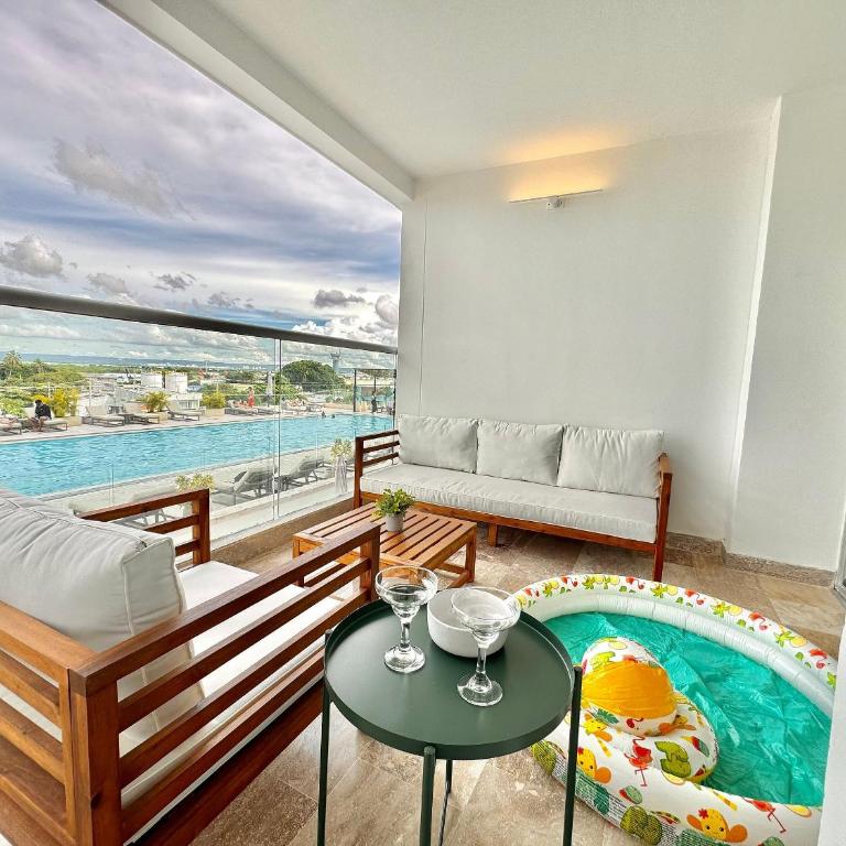 Suite Familiar + Piscinita + Vista Piscina CB536 - Suite con cama grande - 31