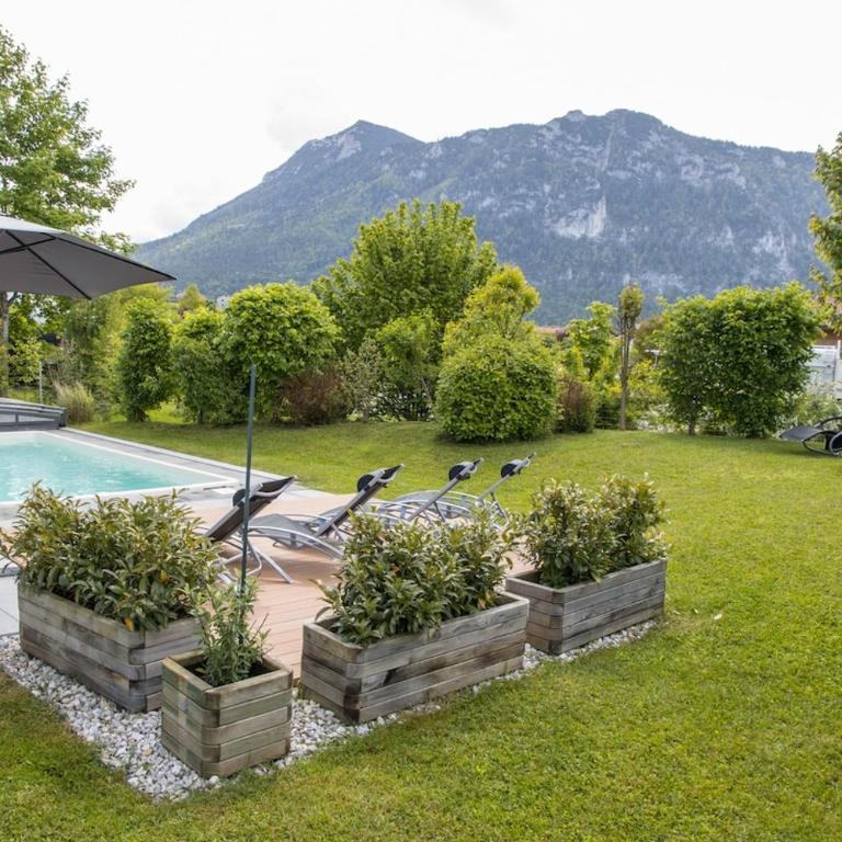 Chalet mit Pool und Bergblick in Inzell - Haus mit 3 Schlafzimmern - 12
