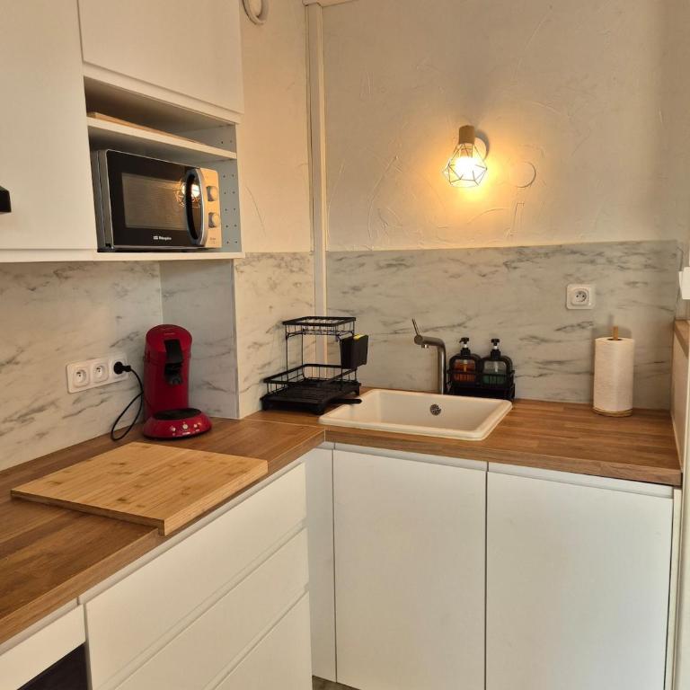 Studio avec jardin à Villeneuve-Loubet - Apartment mit 1 Schlafzimmer - 12