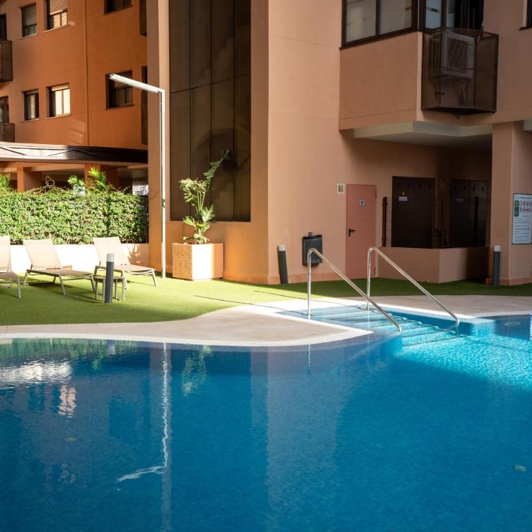 Malaga con infinity pool y terraza cubierta - Apartamento de 1 dormitorio - 32