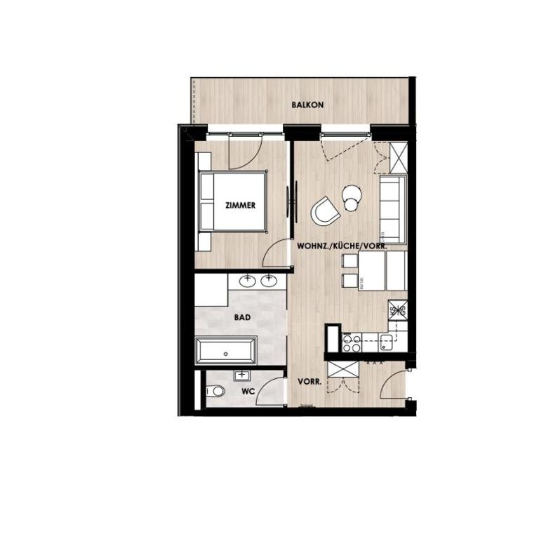 AlpenParks Hotel & Apartment Taxacher - Deluxe Apartment mit 1 Schlafzimmer - 6