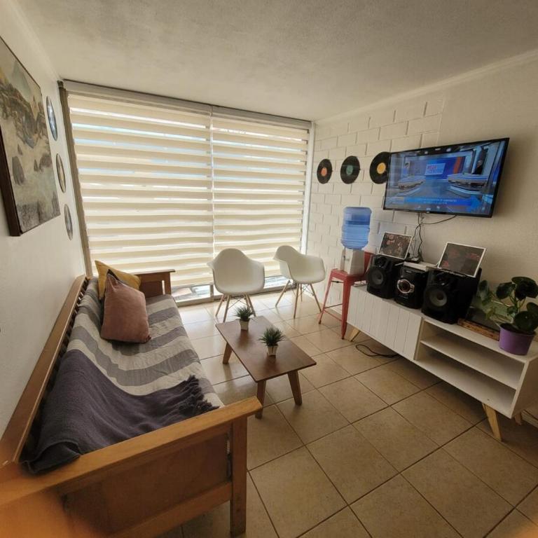Departamento a pasos de Playa La Herradura, 1er piso - Three-Bedroom Apartment - 1