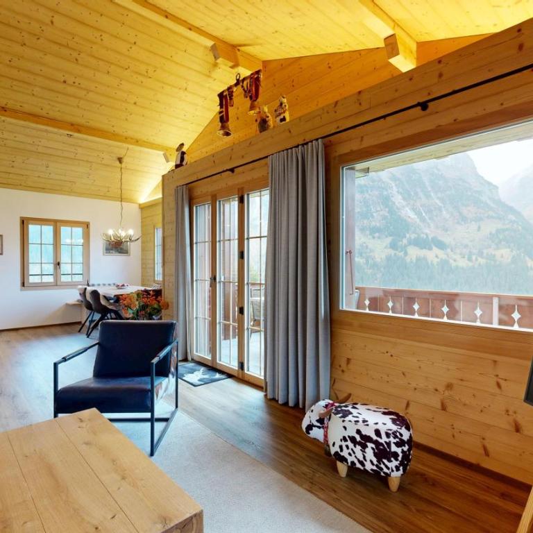 Chalet Wieseli - Apartment mit 2 Schlafzimmern und Balkon - 5