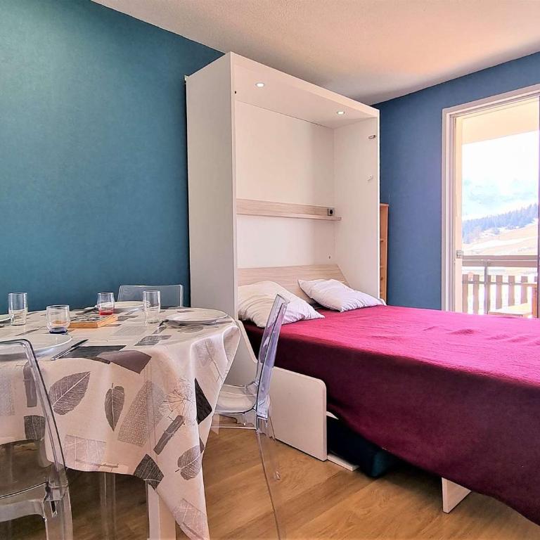 Appartement lumineux 2 pièces, 5 pers, proche télésiège, parking et WiFi gratuits, Dévoluy - FR-1-525-265 - Appartement - 15