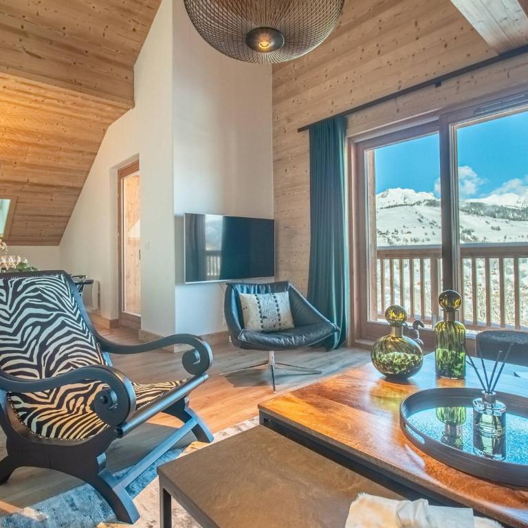Appartement cosy pour 8 pers. avec parking, au pied des pistes, Valmorel - FR-1-356-493 - Appartamento - 30