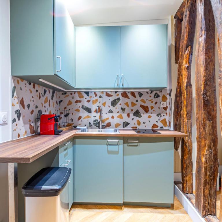 Charmant et Central - Bon Marché - Apartamento de 1 dormitorio - 4
