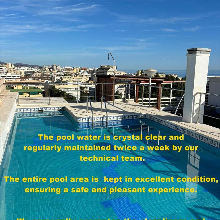 Penthouse with private pool, hot tub jacuzzi with sea views and chill-out zone, close to the sea - Three-Bedroom Apartment - 14