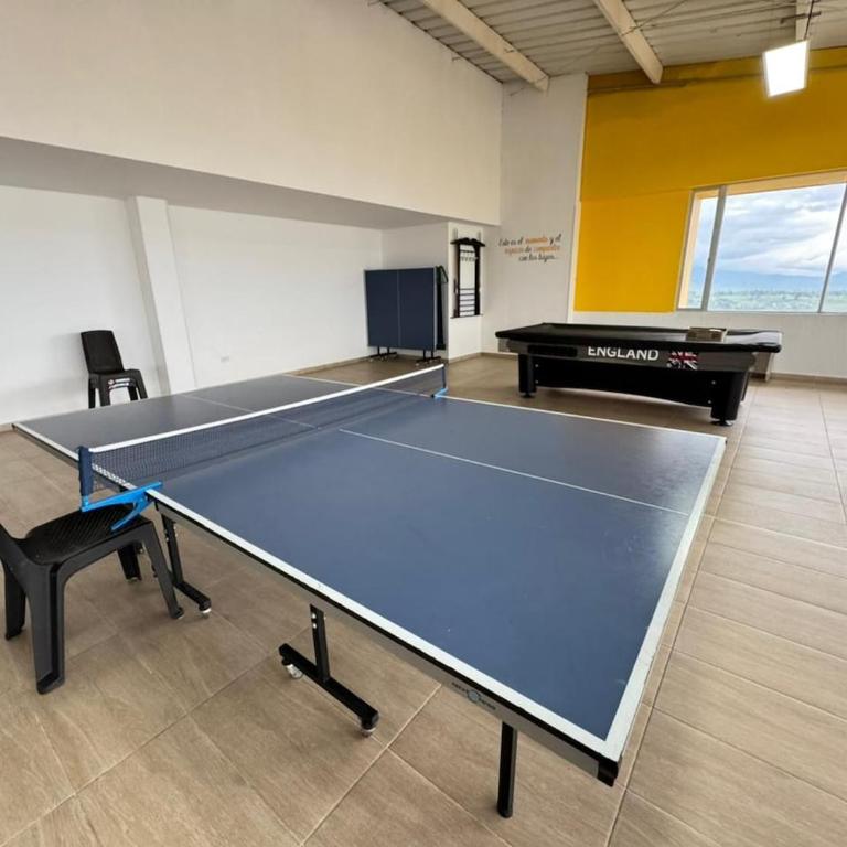 Fundadores Apartment with balcony, pool, gym - Three-Bedroom Apartment - 36
