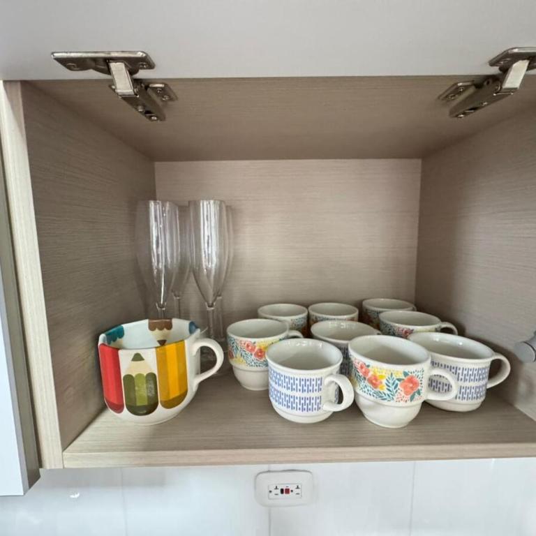 Fundadores Apartment with balcony, pool, gym - Three-Bedroom Apartment - 62
