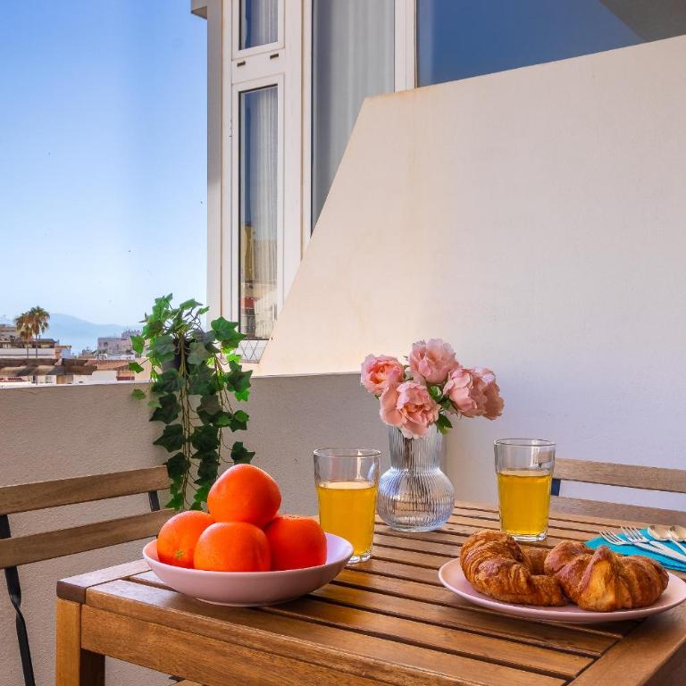 Terraza luminosa, céntrico, a 10 min de la playa - Apartamento de 1 Dormitorio con balcón y vistas a la ciudad - 21