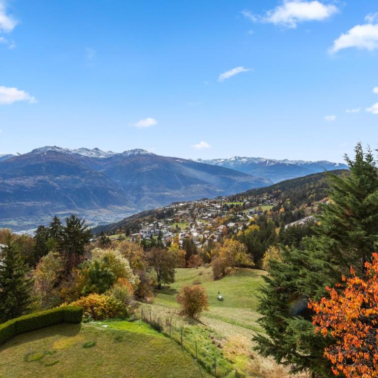 Crans-Montana 6 pers, grand appart rénové avec balcon, vue & parking - Appartement 3 Chambres - 51