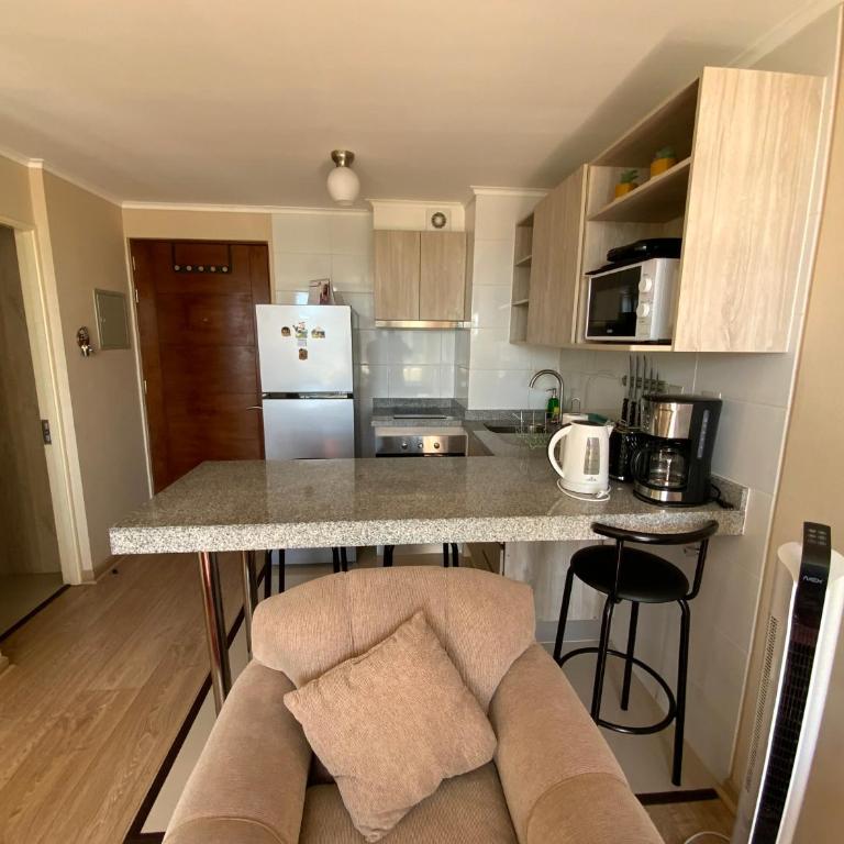 Arriendo 1 Departamento Diario Amoblado en Pleno Centro de Osorno Full Electrico y estacionamiento, comodidad y seguridad - Apartamento de 1 dormitorio - 20