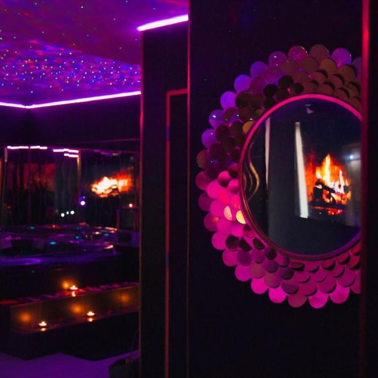 La Gold Room jacuzzi et sauna - Suite - 11