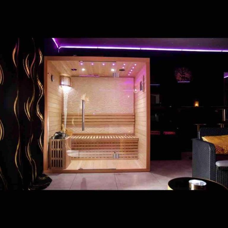 La Gold Room jacuzzi et sauna - Suite - 9