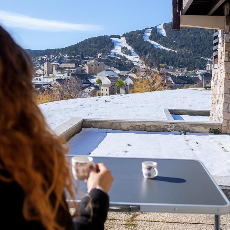 Appartement L'usoner terrasse, vues pistes et lac - Monolocale con Vista Montagna - 1