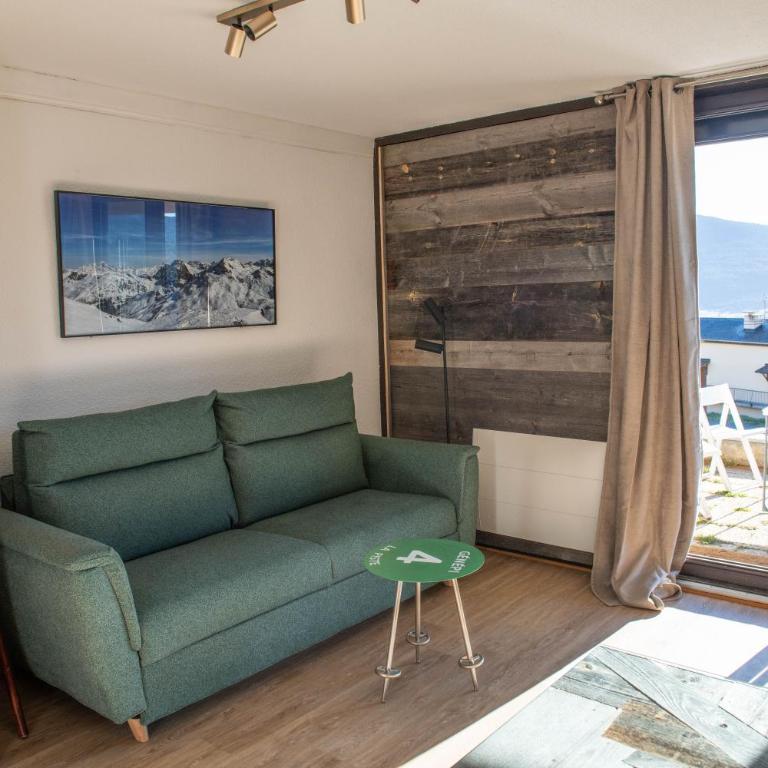 Appartement L'usoner terrasse, vues pistes et lac - Monolocale con Vista Montagna - 7