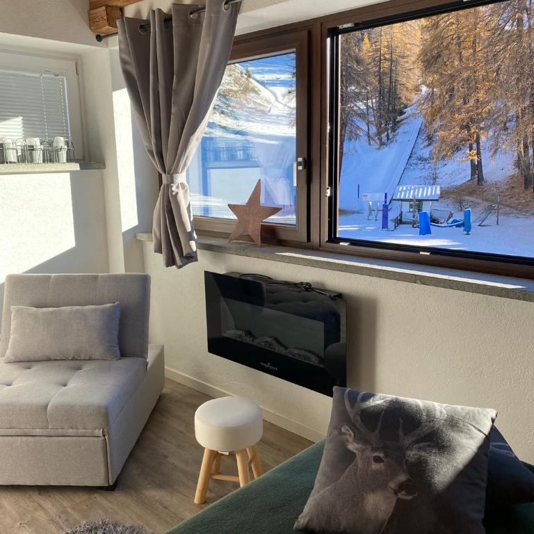 la finestra sulla montagna - One-Bedroom Apartment - 11