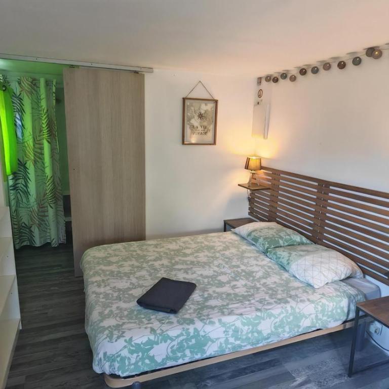 Studio Marmotte, quartier marais, terrasse en rez de jardin, matelas confort - Studio avec Terrasse - 1