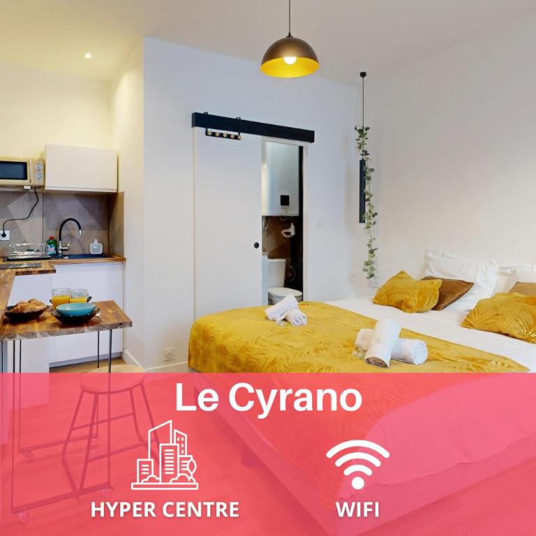 expat renting - Le Cyrano - Hyper centre - Wifi - Appartamento con 1 Camera da Letto - 1