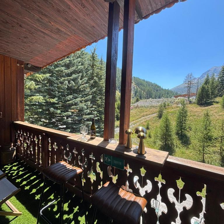 Appart proche des pistes avec terrasse à Vars - Appartement 3 Chambres - 17