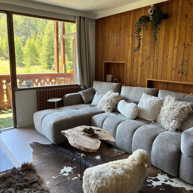 Appart proche des pistes avec terrasse à Vars - Appartement 3 Chambres - 36