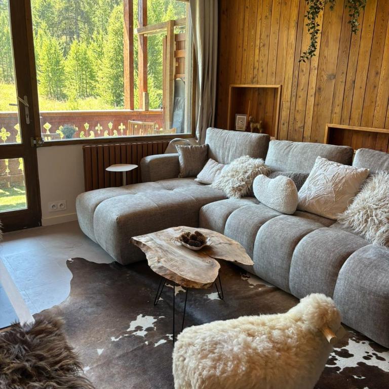Appart proche des pistes avec terrasse à Vars - Appartement 3 Chambres - 49