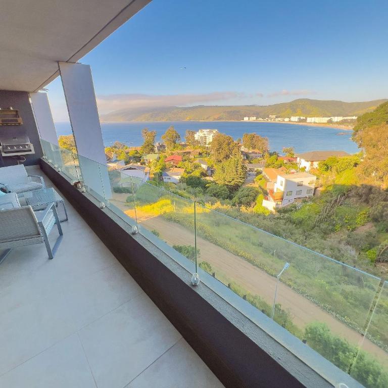 Excelente vista a la bahía de Papudo - Apartment with Sea View - 1
