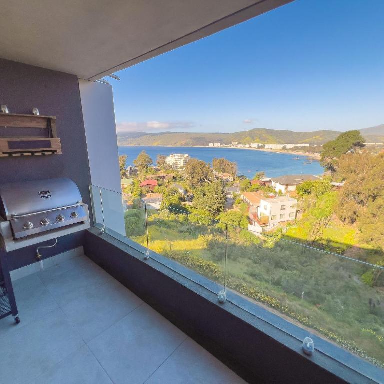 Excelente vista a la bahía de Papudo - Apartment with Sea View - 3