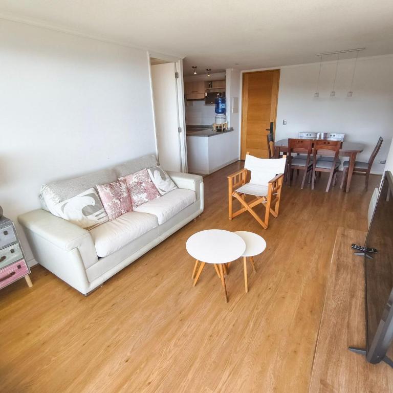 Depto para 5 con vista al mar, bosque y piscina - Apartment with Sea View - 5