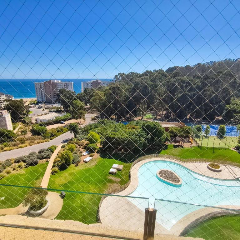 Depto para 5 con vista al mar, bosque y piscina - Apartment with Sea View - 11