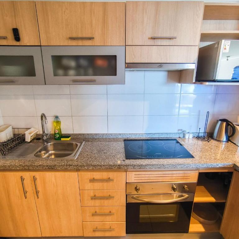 Depto para 5 con vista al mar, bosque y piscina - Apartment with Sea View - 14