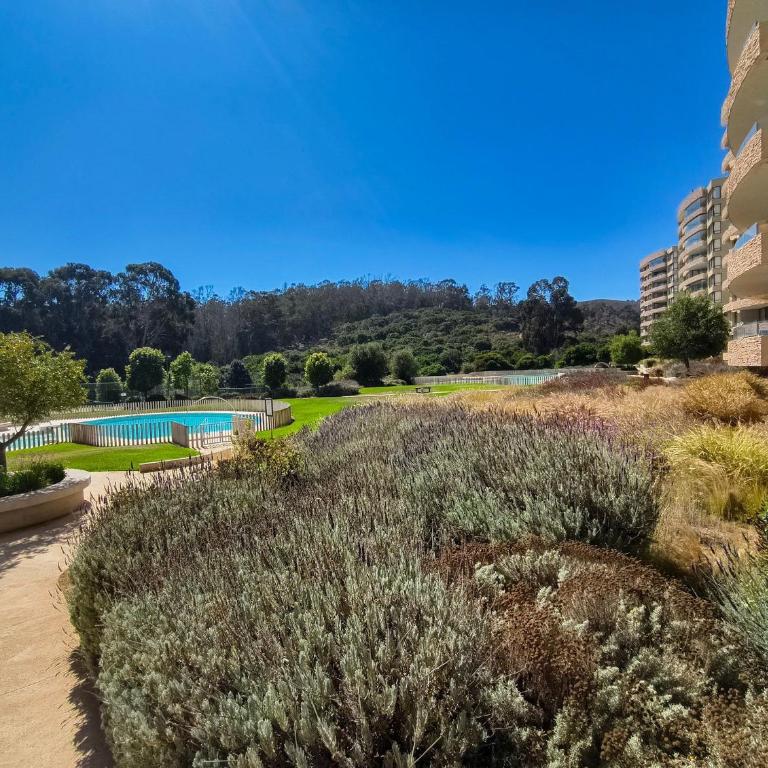 Depto para 5 con vista al mar, bosque y piscina - Apartment with Sea View - 28
