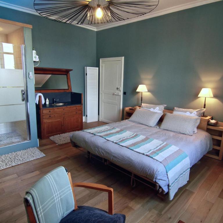 La Lambertine & Spa - Chambre Double avec Salle de Bains Privative - 3