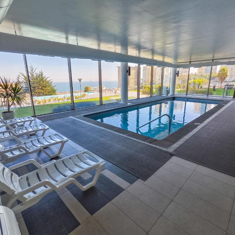 Geomar Beautiful Ocean View Apartment in Concón - Apartment with Sea View - 13