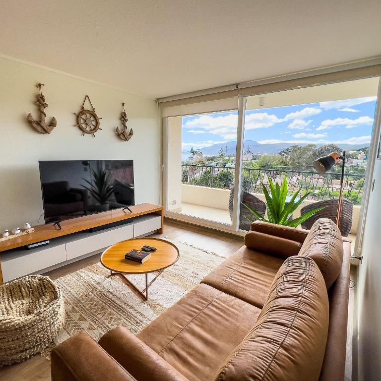 Beach Charm: Sea and Papudo Views - Apartment with Sea View - 3
