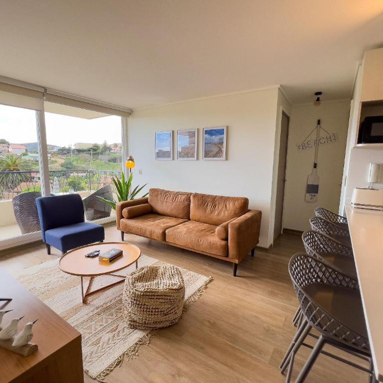 Beach Charm: Sea and Papudo Views - Apartment with Sea View - 5