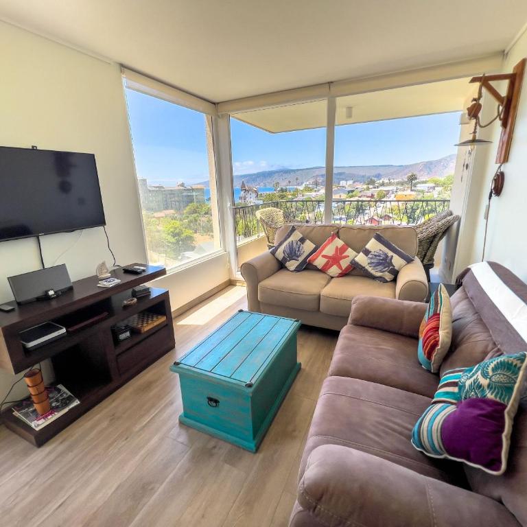 Disfruta Papudo: vista y cercanía a la playa - Apartment with Sea View - 1