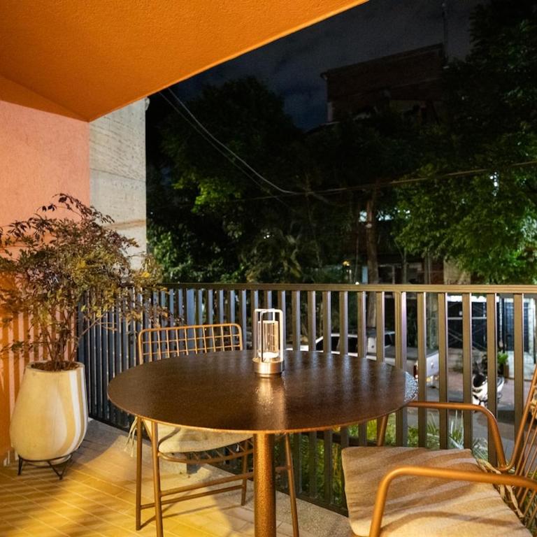 202 Modern Stay in Laureles Area Cozy Balcony AC - One-Bedroom Apartment - 19