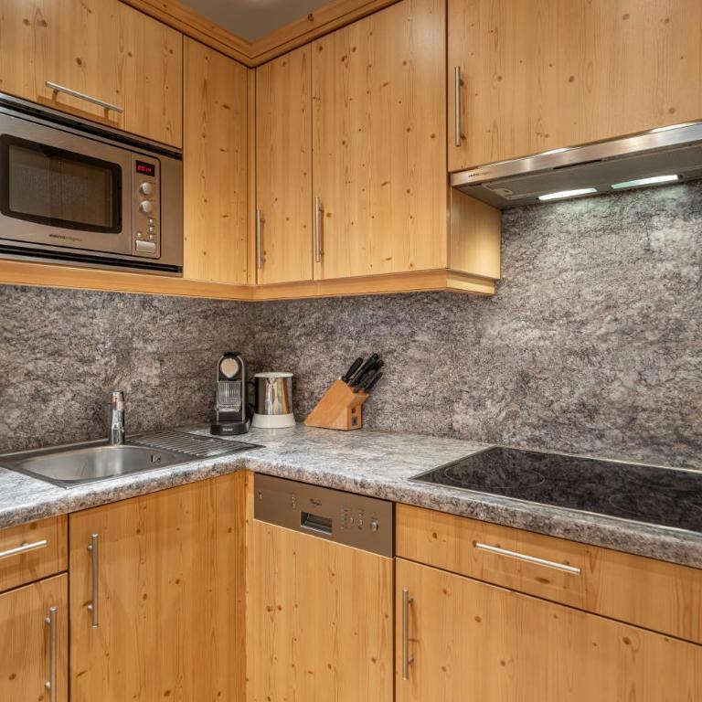Hotel Garni Alpenresidenz Zimmer & Aparts - Apartment mit 2 Schlafzimmern - Untergeschoss - 13