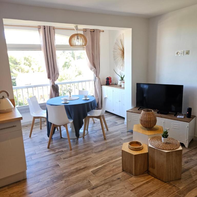 Joli T2 climatisé bord de mer tout équipé - Apartment mit 1 Schlafzimmer - 1