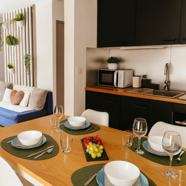 Studio au cœur des Alpes et Parking gratuit - Appartement 1 Chambre - 4