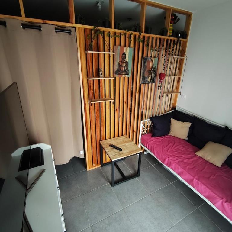 appartement lit 1 personne avec matelas d'appoint 1 personne - Appartement 1 Chambre - 4