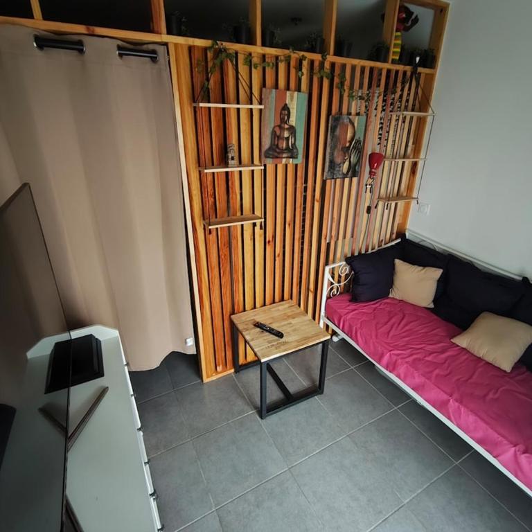 appartement lit 1 personne avec matelas d'appoint 1 personne - Appartement 1 Chambre - 8