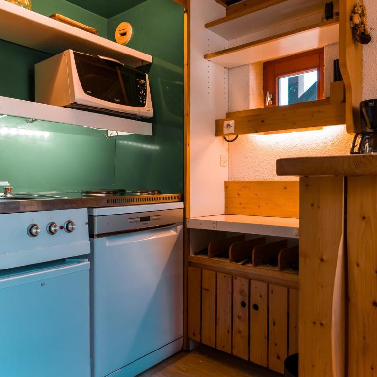 Studio duplex cosy pour 3 à Arc 1800, proche des pistes et commerces - FR-1-411-100 - Estudio - 15