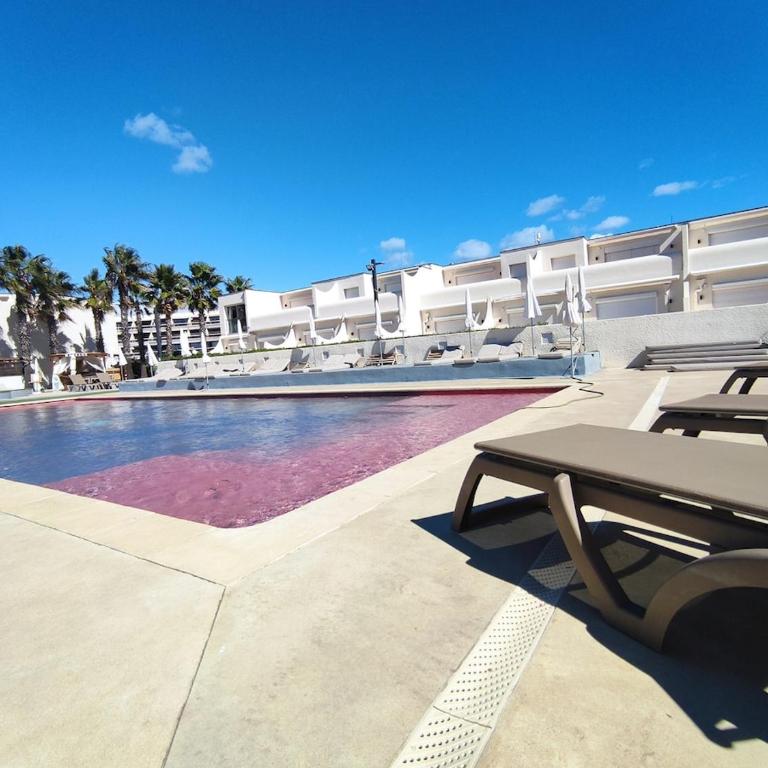 Studio B120, Le Jardin d'Eden, Village Naturiste, "Couple Only" - Apartment mit 1 Schlafzimmer - 12